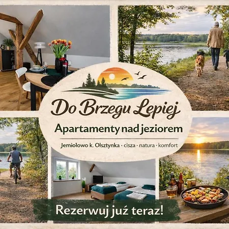 Apartment Do Brzegu Lepiej Loft Z Klimatyzacja I Tarasem Blisko Jeziora Parking *